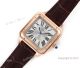 Swiss Grade Replica Cartier Santos-Dumont 9015 Watch Rose Gold leather Strap (2)_th.jpg